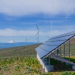 solar panels and windmills