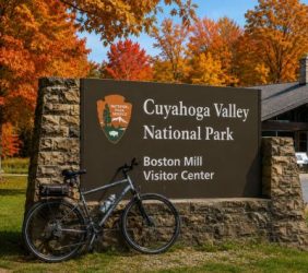Cuyahoga Valley National Park sign
