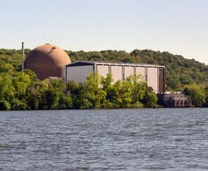 Connecticut Yankee nuclear power plant; photo credit Al Braden