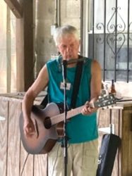 Brian Williams on guitar